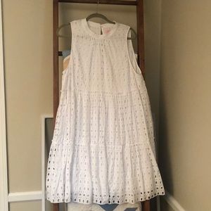 Beautiful, NWOT Lily Pulitzer White Eyelet Dress!